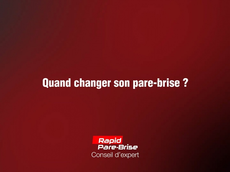 Quand changer son pare brise ?