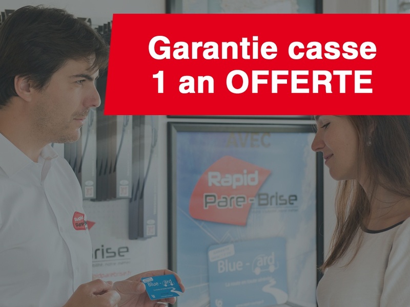 Garantie casse 1 an OFFERTE